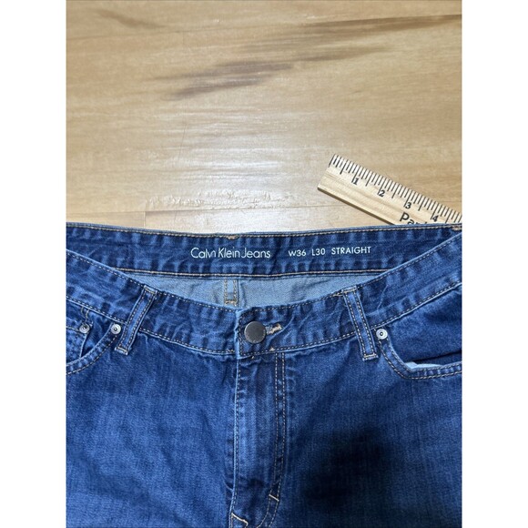 Calvin Klein Jeans Women's 90s‎ Size W36 L30 Straight Leg Vintage - Picture 1 of 7